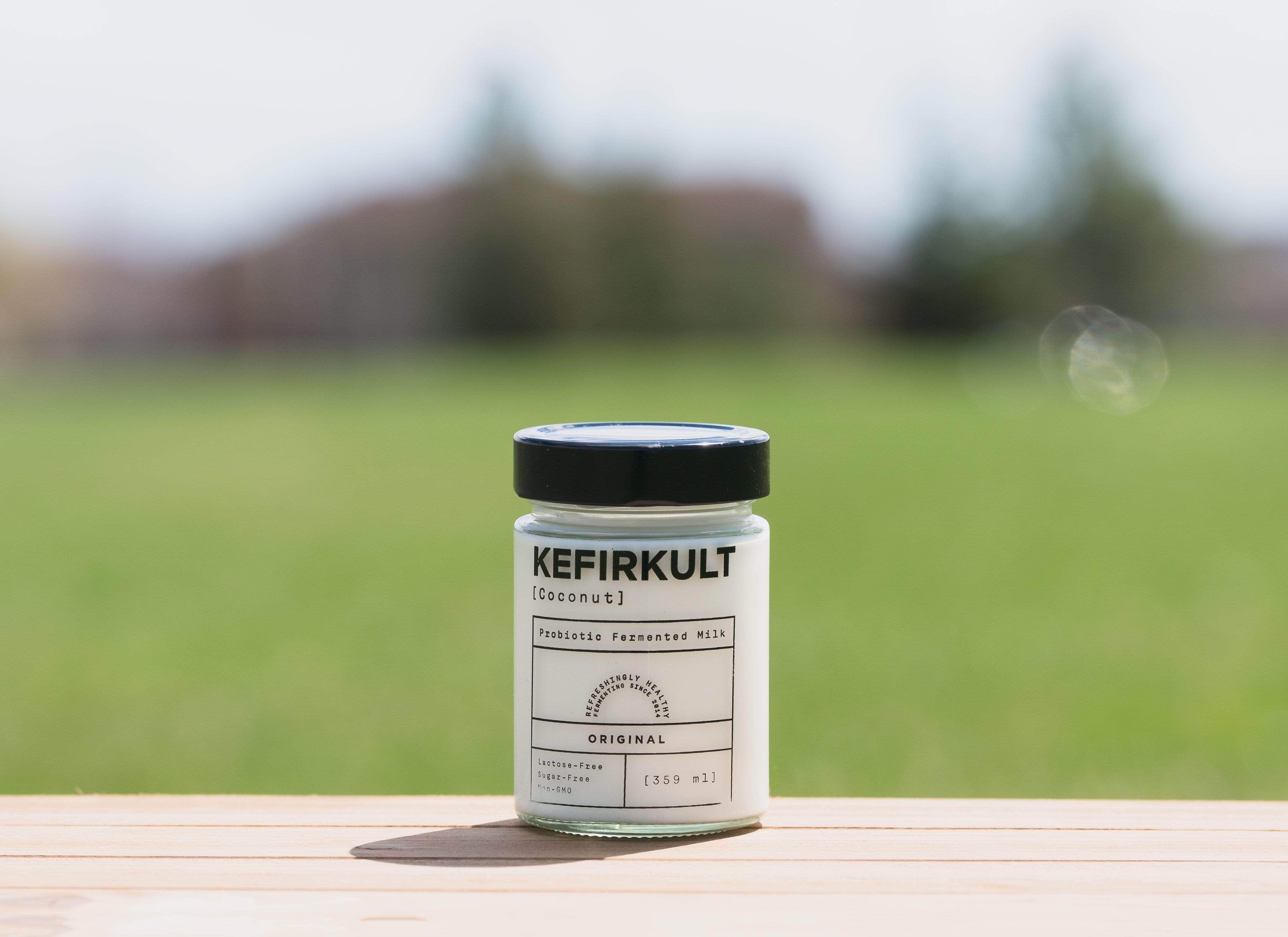 Kefir Kultures Inc Coconut Kefir Milk Coconut Kefir Yogurt (Small) - 6 Pack