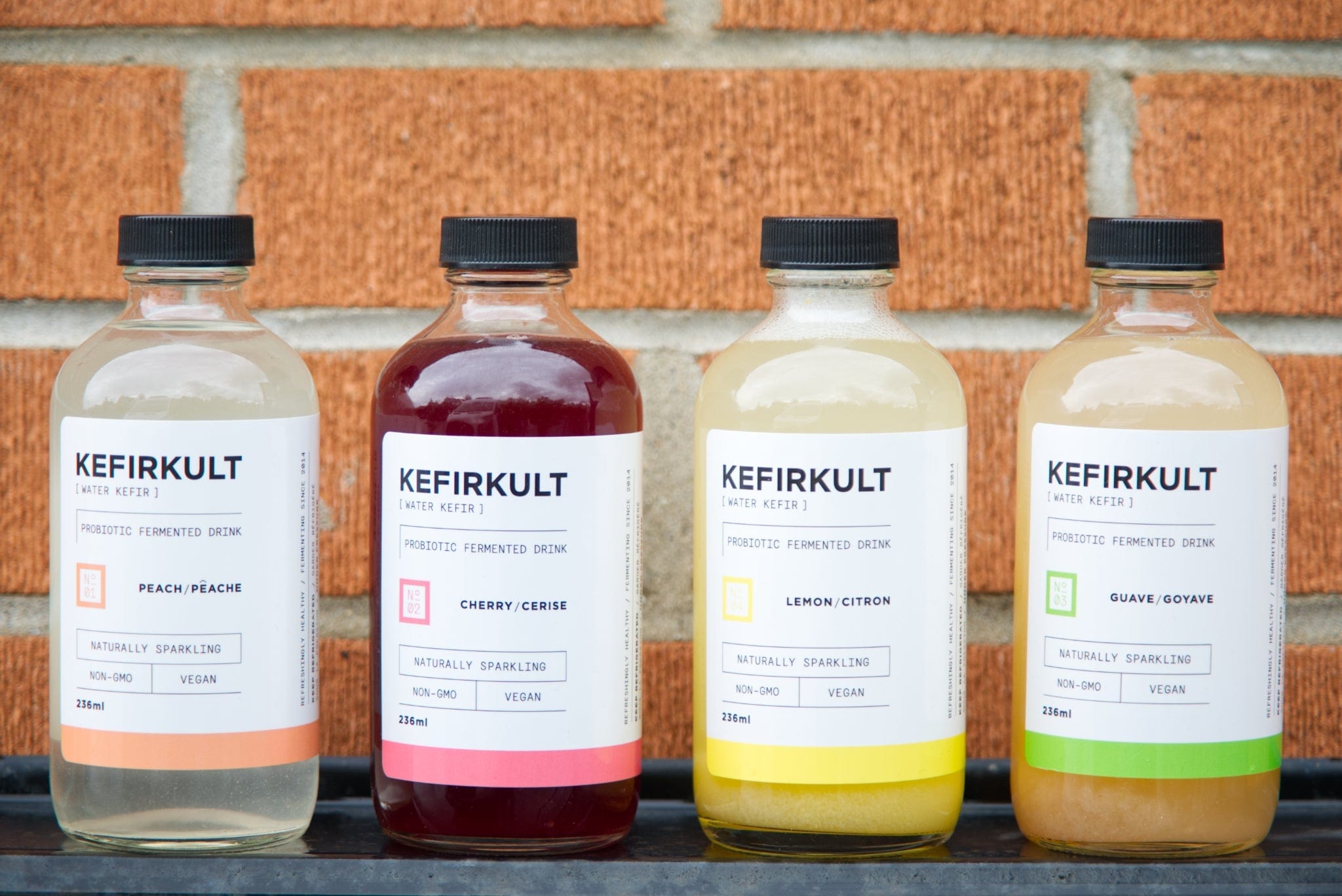 Kefir Kultures Inc Water Kefir Soda Water Kefir Beverages - 12 Pack